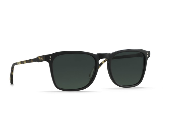 Raen | Wiley Matte Black / Matte Brindle Green Polarized